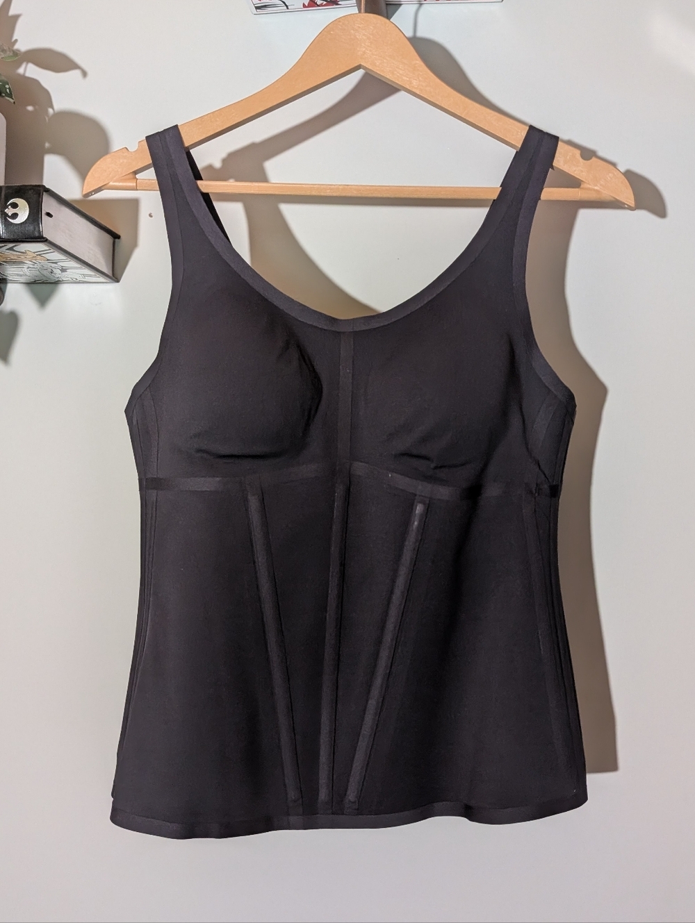 Honeylove Boldness Tank Black Shapewear - XL